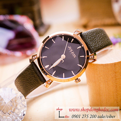 dong-ho-nu-han-quoc-julius-ja-1158e-day-da-mat-tron-xanh-luc-ca-tinh-dhd34102