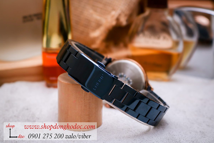 Đồng hồ nữ có lịch Julius JA 1218C dây kim loại mặt tròn xanh sành điệu ĐHĐ34401 Đồng hồ nữ có lịch Julius JA 1218C dây kim loại mặt tròn xanh sành điệu ĐHĐ34401