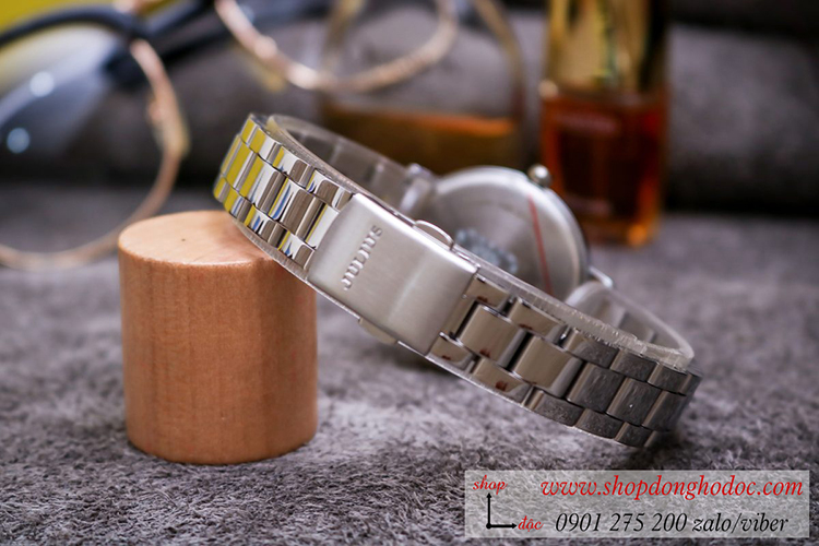 Đồng hồ nữ Julius JA 1248A dây kim loại mặt tròn bạc thanh lịch ĐHĐ34502 Đồng hồ nữ Julius JA 1248A dây kim loại mặt tròn bạc thanh lịch ĐHĐ34502